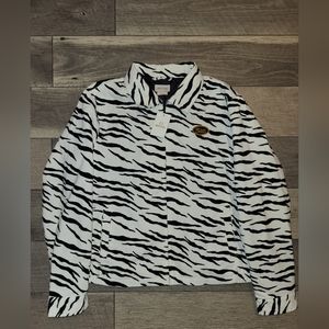 Brixton zebra bomber jacket